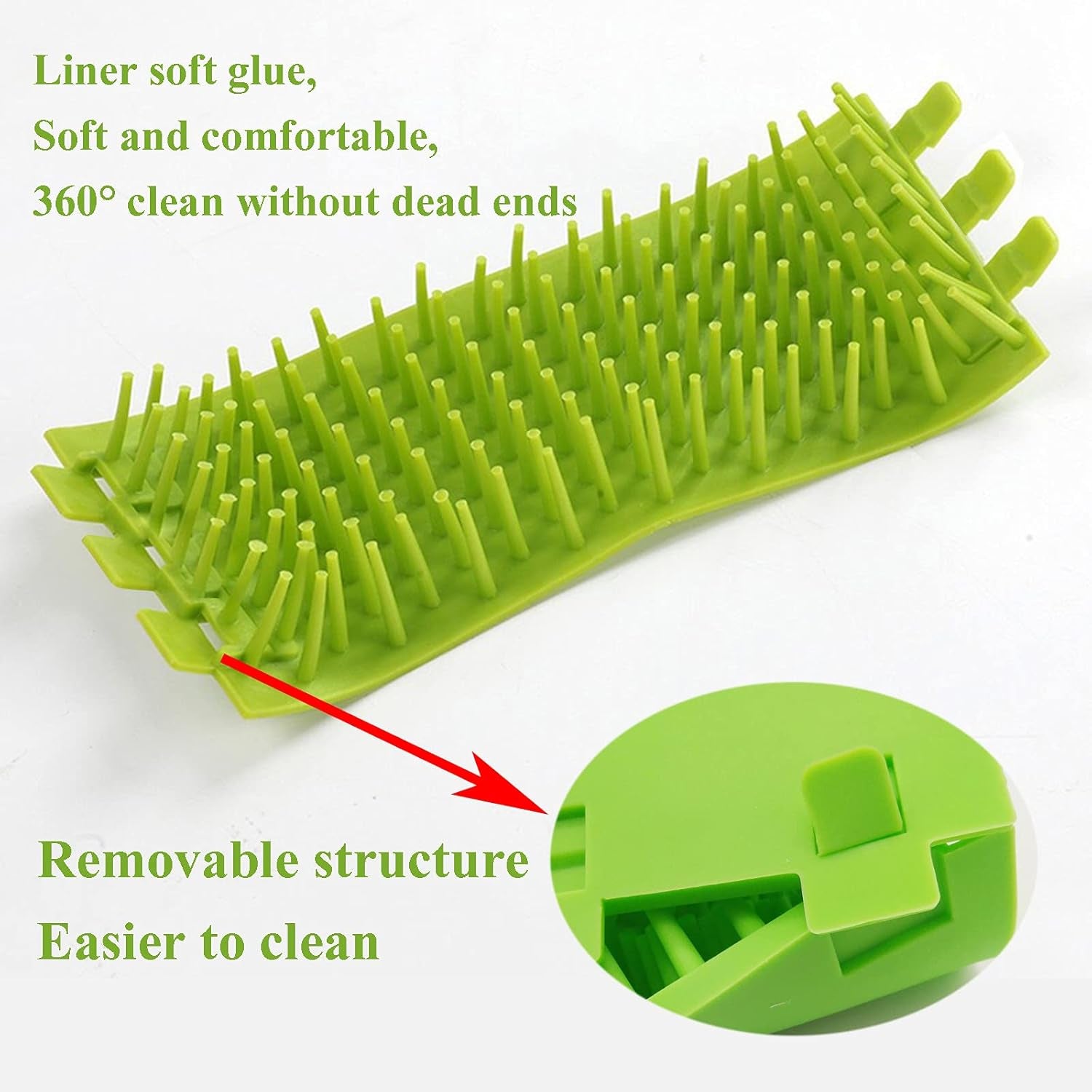 Paw Cleaner,  Dog Cleaner,Dog Paw Washer with Towel for Dogs Cats Muddy Paws(Small-Green)